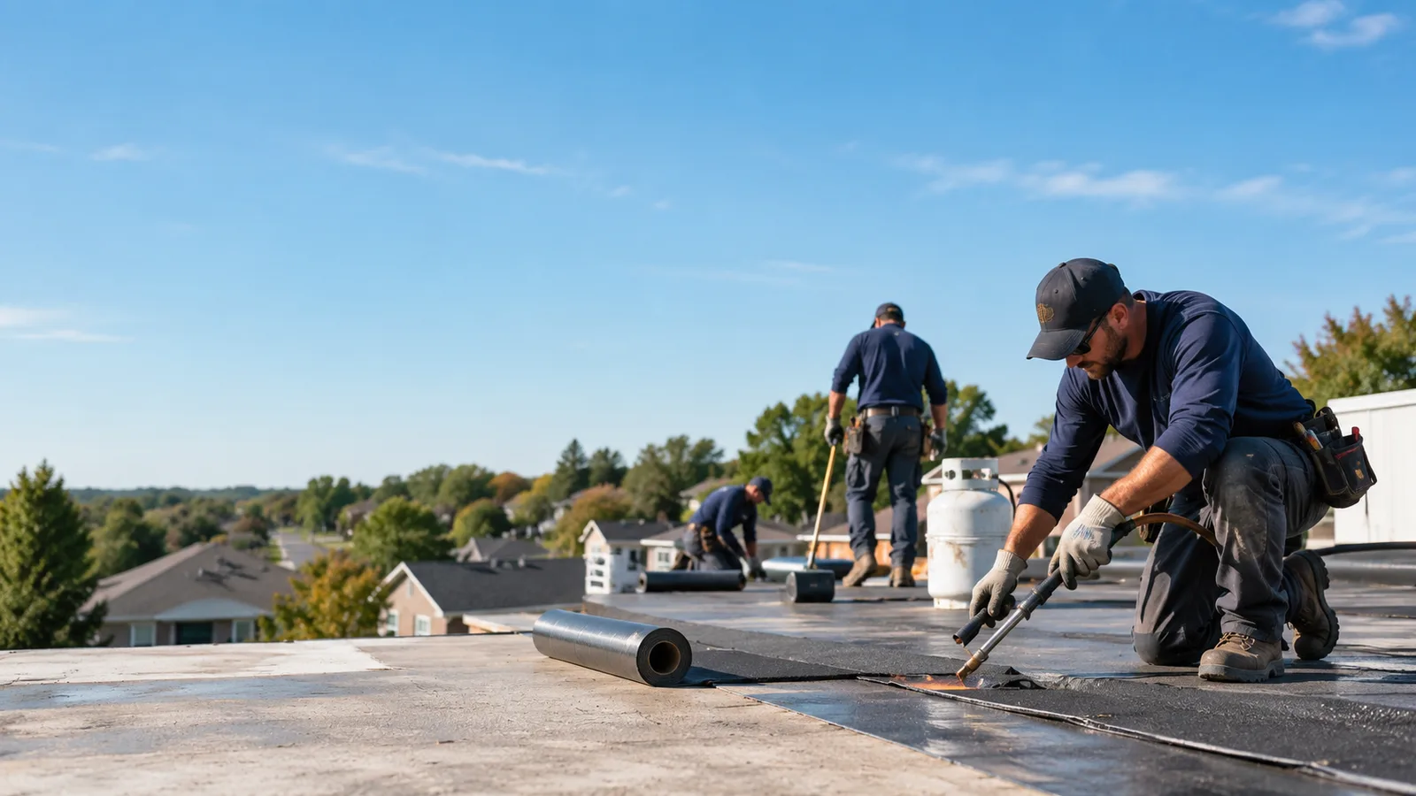 Flat Roof Leak Repair providers in Amlin, OH