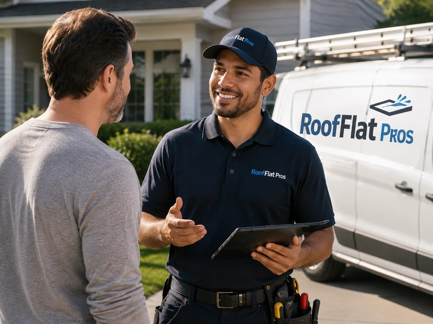Flat Roof Leak Repair Amlin, OH common questions